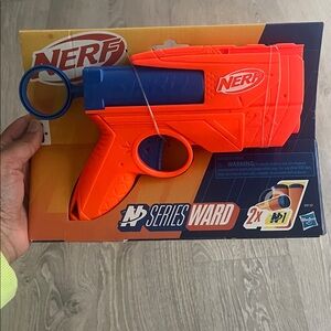 Nerf N-Strike Elite Orange and Blue Blaster